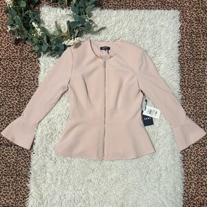 DKNY Women's Blush Pink Blazer